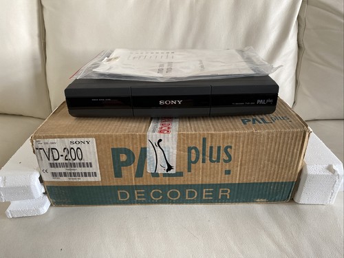 Sony tvd 200 palplus - sony, tvd-200