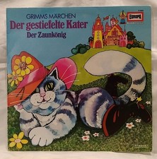 Hörspiel LP - Der Gestiefelte Kater / Der Zaunkönig - Märchen - Europa 1973