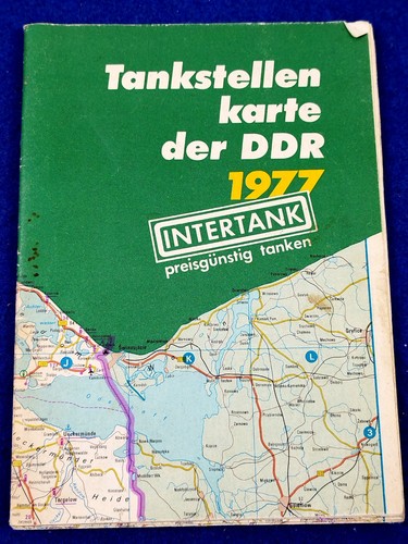 Ddr tankstellenkarte der - der,