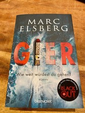 GIER - Wie weit würdest du gehen? von Marc Elsberg (2020 Taschenbuch) SIGNIERT 