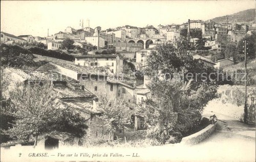 Grasse alpes maritimes vue sur - grasse,