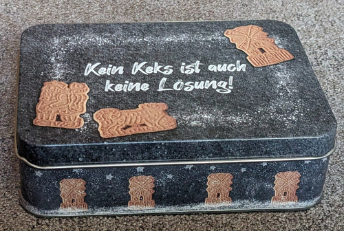 Blechdose keksdose kein - keksdose, keks