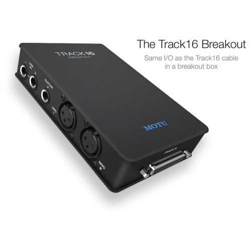 Motu breakout box für track - motu,