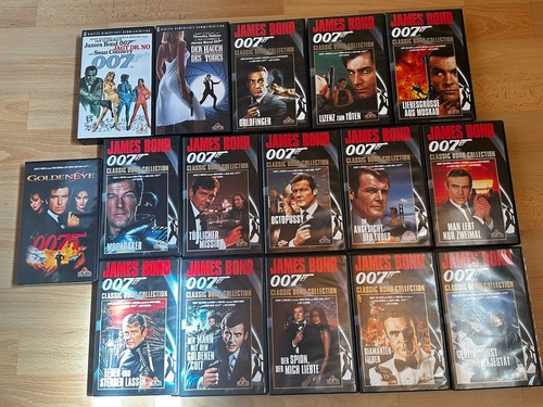James bond 007 kollektion vhs - 007,