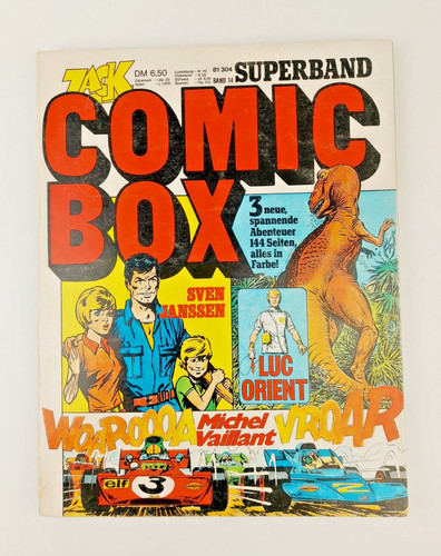 Koralle zack comic - comic, box