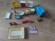 Playmobil, Etagenbett, Wohnzimmer, Bett, Schrank, Badewanne