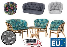 Kissen für Rattangarnitur