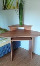 Eckschreibtisch Buche furniert