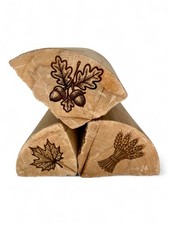 Herbstdeko: graviertes