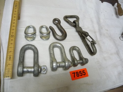 7855 konvolut schäkel - ,