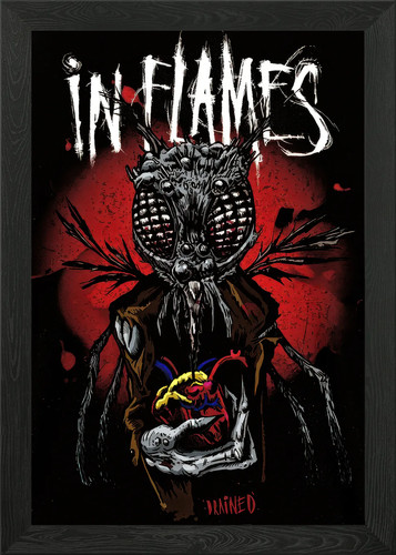 Flames drained album kunst - flames,