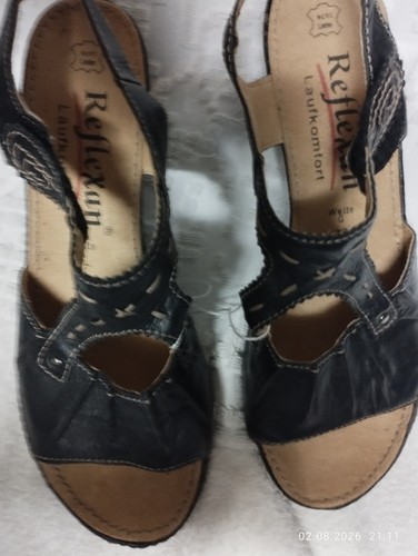 Schuhe reflexan leder g - leder, gr
