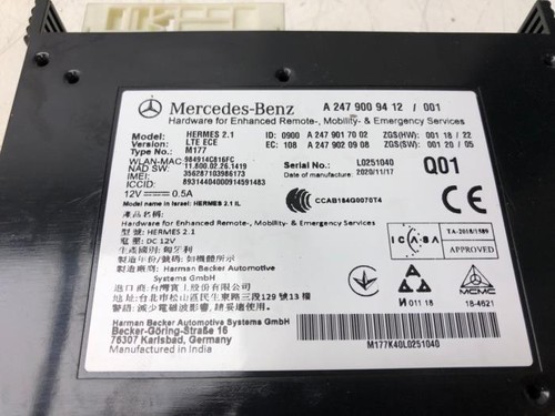 Steuergerät mercedes benz - steuergerät, mercedes-benz