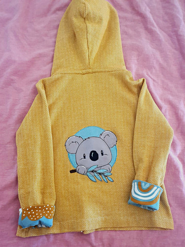 Handmade jacke mit koala - jacke,