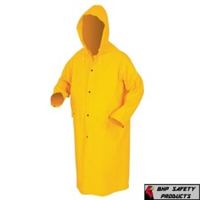 Safety Rain Coat Yellow Rain