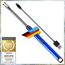 Stabfeuerzeug Elektrisch Feuerzeug USB aufladbar Lichtbogen-Feuer 360° flexibel