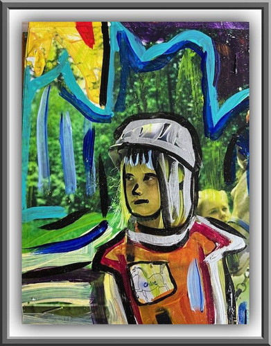 Portrait popart direkt - portrait, vom