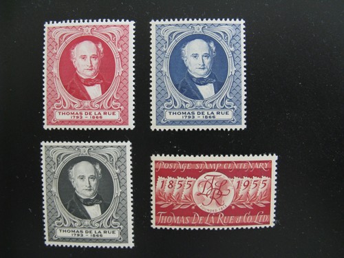 Test prints stamps 4x - gb,