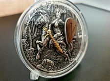 Silbermünze Woman Warrior