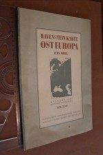 alte große Ravenstein Karte -