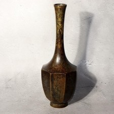 Japanische Vintage Bronze Vase