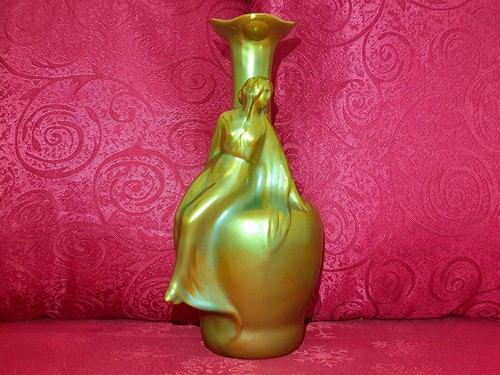 Zsolnay eosin vase mit - eosin,