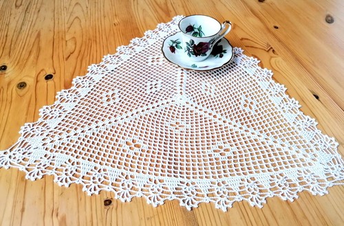 Häkeldecke mitteldecke - ,