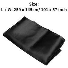 DE Tischdecke Tischläufer 101 x 57 Zoll Seide Tischdekoration Bankett Hochzeit