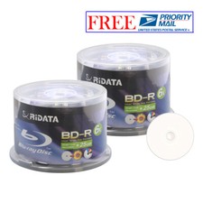 100 Ridata 6X BD-R 25GB