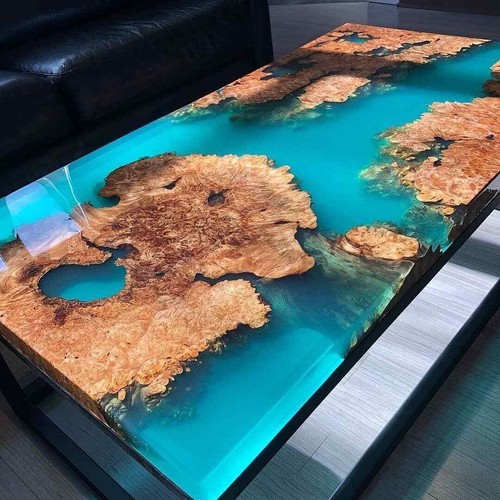Luxus epoxidharz tischplatte - epoxidharz,