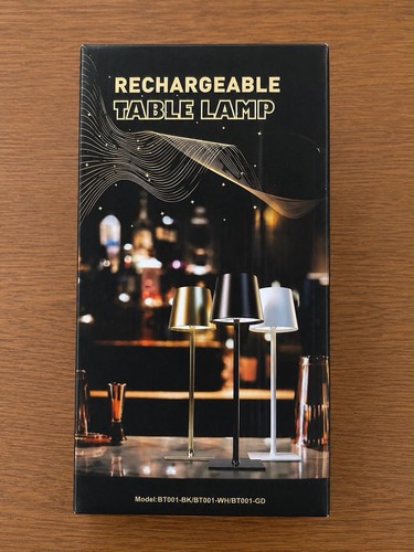 Wiederaufladbare tischlampe - wiederaufladbare,