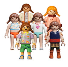 Playmobil Mädchen mit Zöpfe