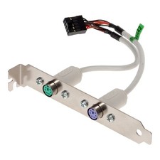 PORTWELL B6901442 PICMG/PC Halterung mit KEYBOARD / MOUSE PS/2 Kabel