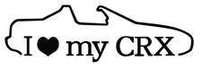 I Love My Honda CRX Cabrio