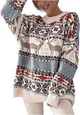 Weihnachtspullover Damen 