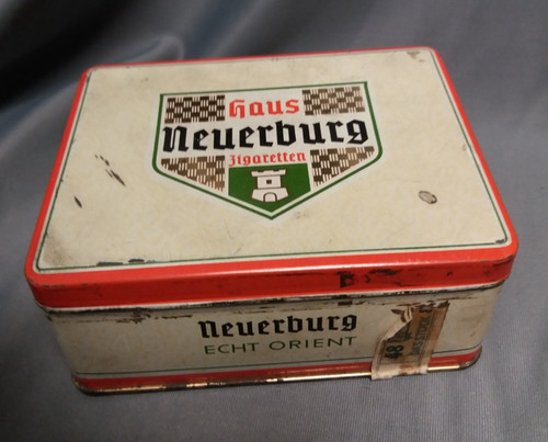 Alte blechdose zigaretten - alte,
