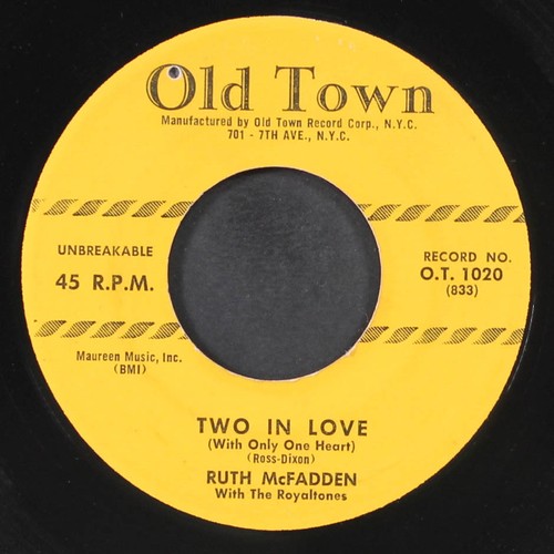 Ruth mcfadden royaltones - ruth, &