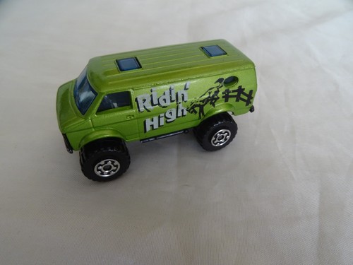 Matchbox 4x4 chevy van ridin - van,
