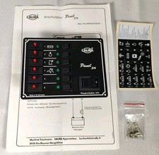 CALIRA Schalttafel Panel 316 mit Anschlußplan, Aufkleber für Boot, Wohnmobil