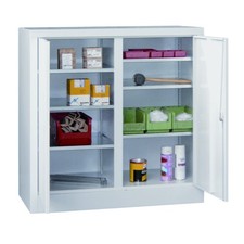 Stahlschrank, Vollblechtüren