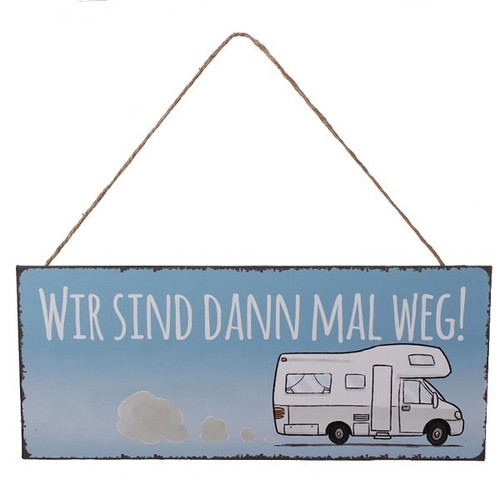Blechschild wir sind - blechschild,