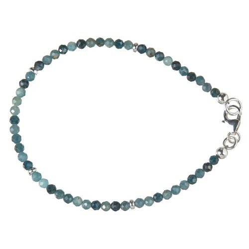Turmalin armband blau - turmalin,