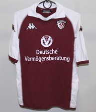 Vintage 1. FC Kaiserslautern Deutschland Heim Fußball Trikot 04/05 Kappa Größe S