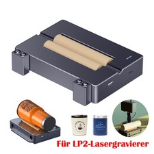 LaserPecker LP2 Lasergravierer Rotary Roller mit Magnetschiebern & Halterung