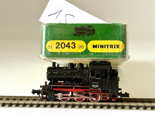 Minitrix 2043 dampflok 89 - 2043, br