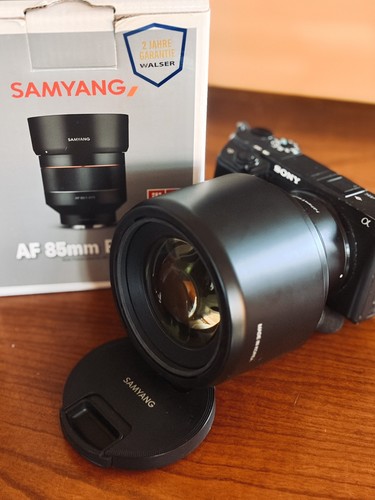 Samyang 85mm 4 fe - samyang,