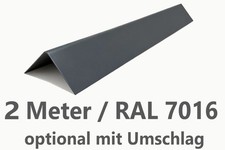 Winkelblech Kantblech RAL 7016