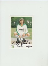 Autogrammkarte Ewald Lienen Mönchengladbach mit Autogramm 80erJahre 