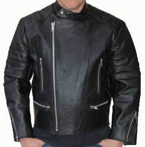 Motorrad retro lederjacke - motorrad,