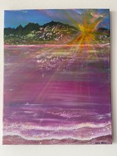 Bild selbstgemalt Acryl auf